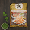 Cheesy Meat Samosas
